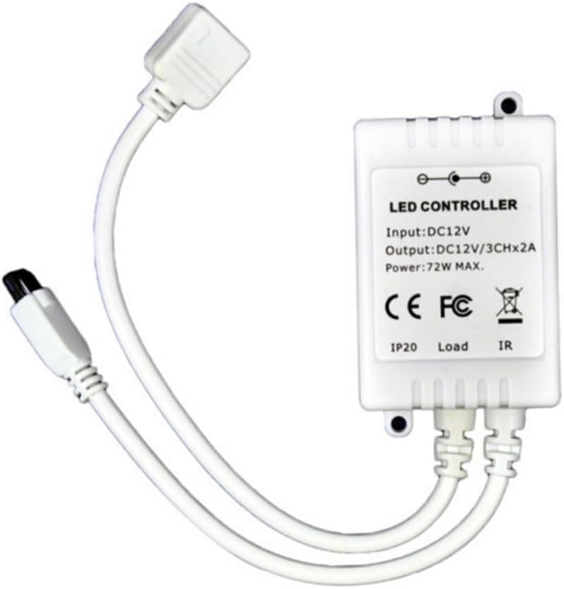 RGB LED Strip Remote Controller Key for Color Changing and Dimming Home Outdoor Lighting - Image 5